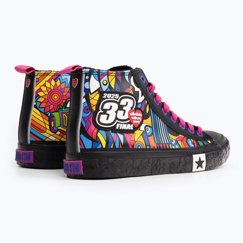 Dámske tenisky BIG STAR RR274A653 black/multicolour 9