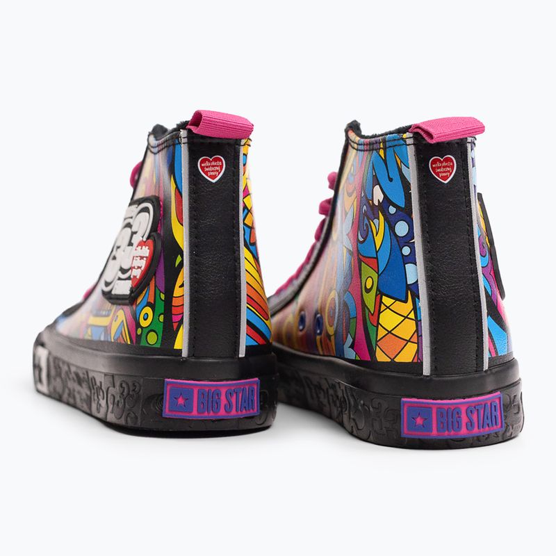 Dámske tenisky BIG STAR RR274A653 black/multicolour 10