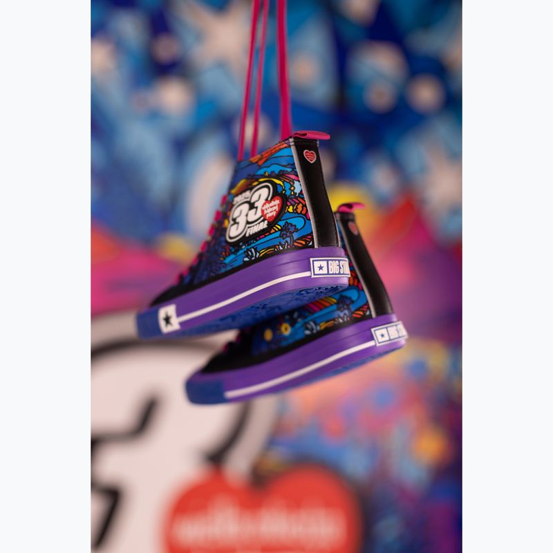Dámske tenisky BIG STAR RR274A650 blue/purple 11
