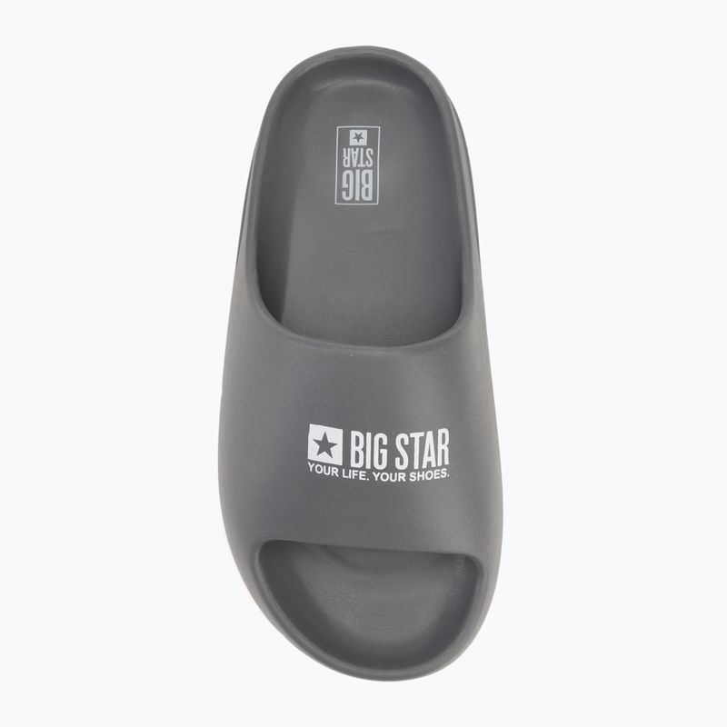 Pánske žabky BIG STAR RR174A013 sivé 5
