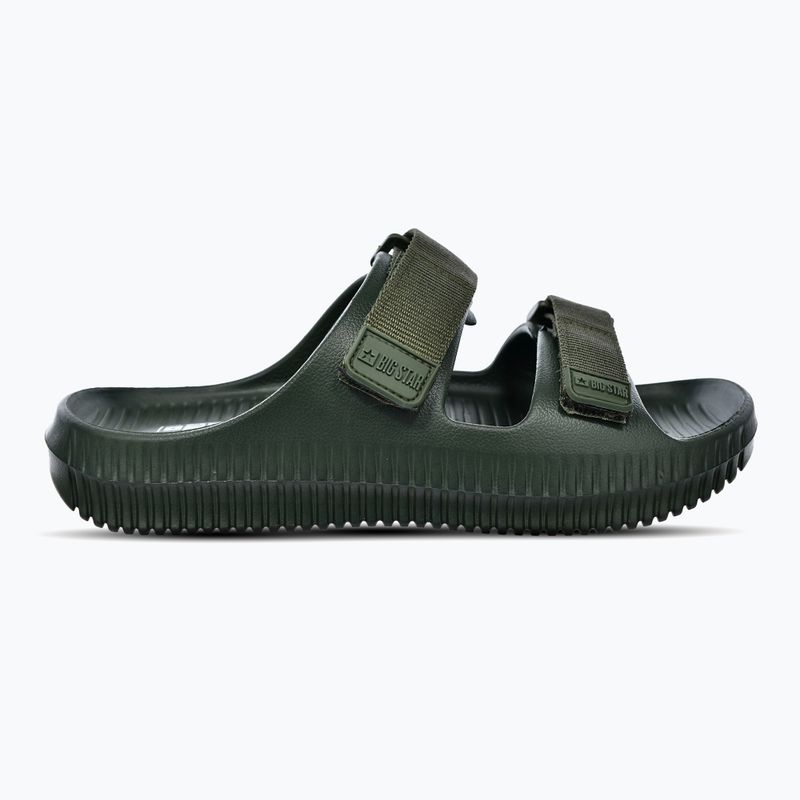 Big Star pánske žabky RR174A027 green/olive