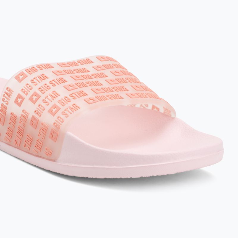 Big Star dámske žabky RR274A502 pink 7