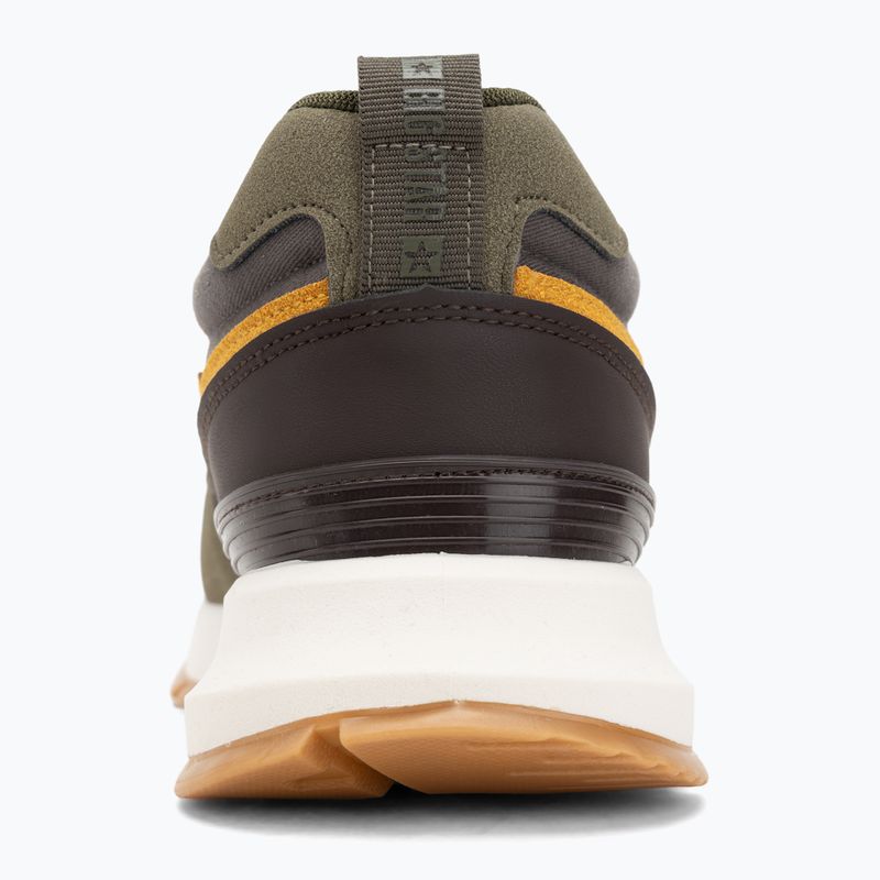 Pánske topánky BIG STAR RR174280 khaki/dark brown/grey 6