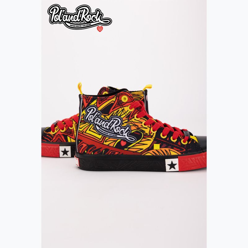 Pánske tenisky BIG STAR SS174501 black/red/yellow 13