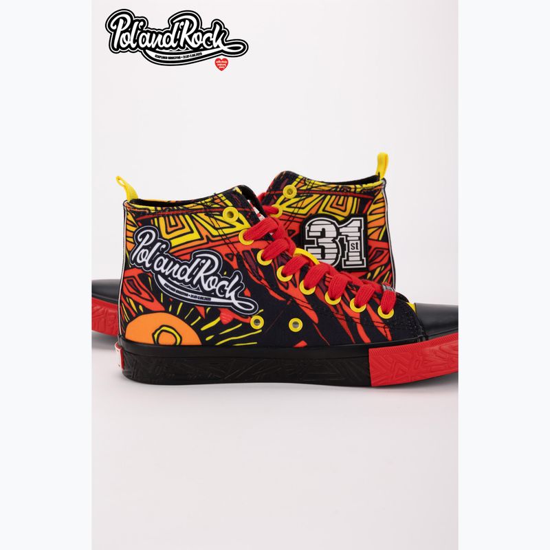 Pánske tenisky BIG STAR SS174501 black/red/yellow 14