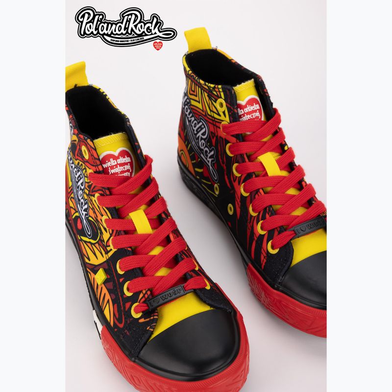 Pánske tenisky BIG STAR SS174501 black/red/yellow 16