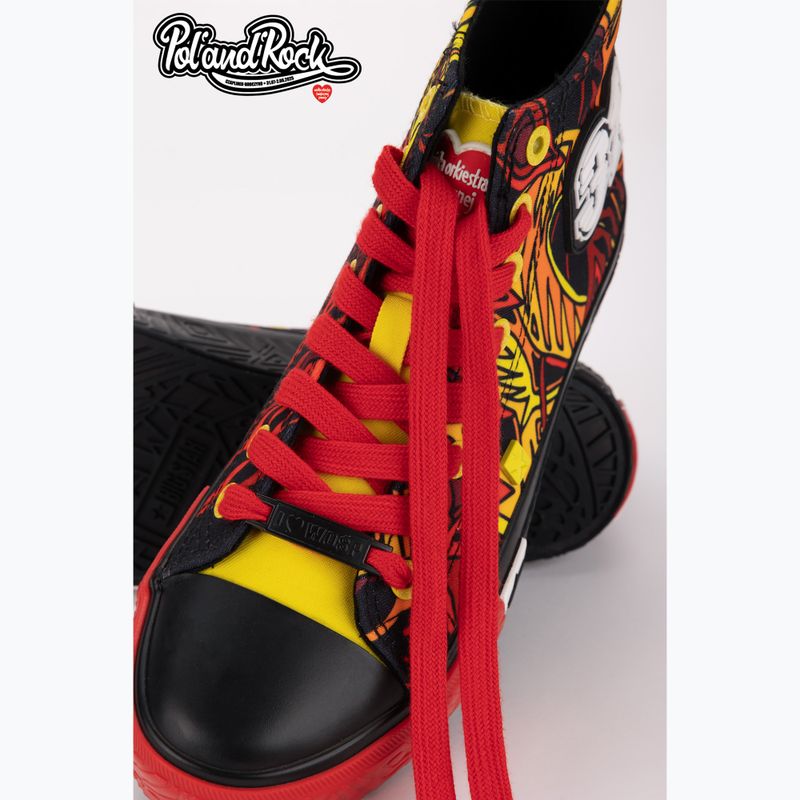 Pánske tenisky BIG STAR SS174501 black/red/yellow 17