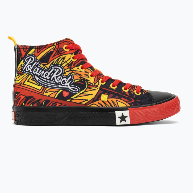 Pánske tenisky BIG STAR SS174501 black/red/yellow 2