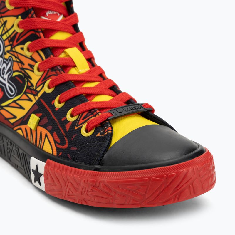 Pánske tenisky BIG STAR SS174501 black/red/yellow 7