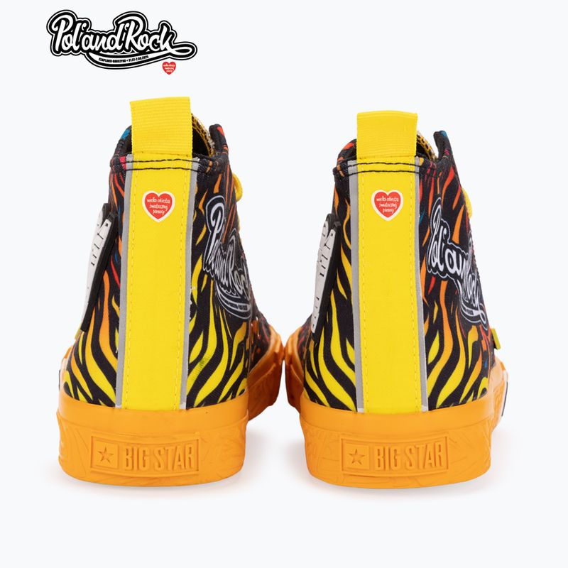 Pánske tenisky BIG STAR SS174503 yellow/red 10