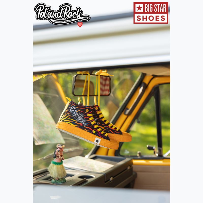 Pánske tenisky BIG STAR SS174503 yellow/red 18
