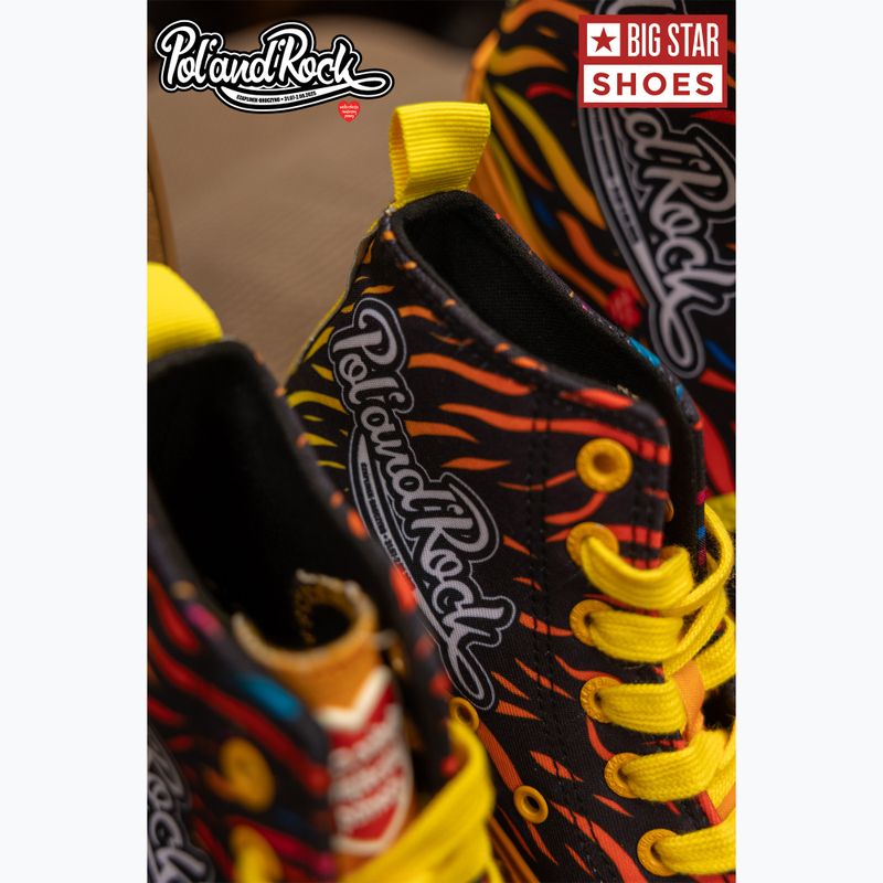 Pánske tenisky BIG STAR SS174503 yellow/red 19