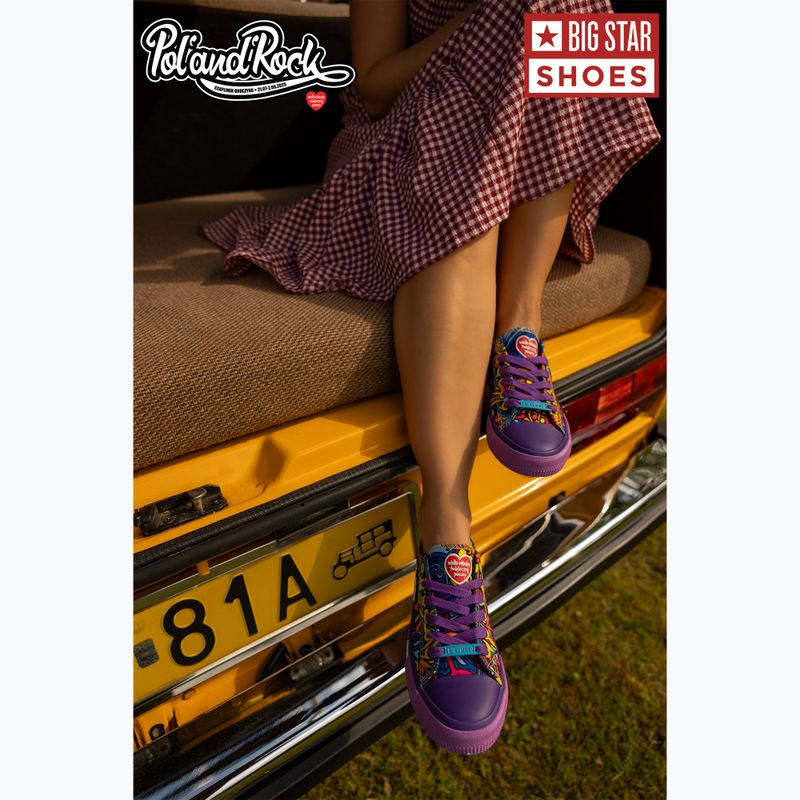 Dámske tenisky BIG STAR SS274905 violet 11