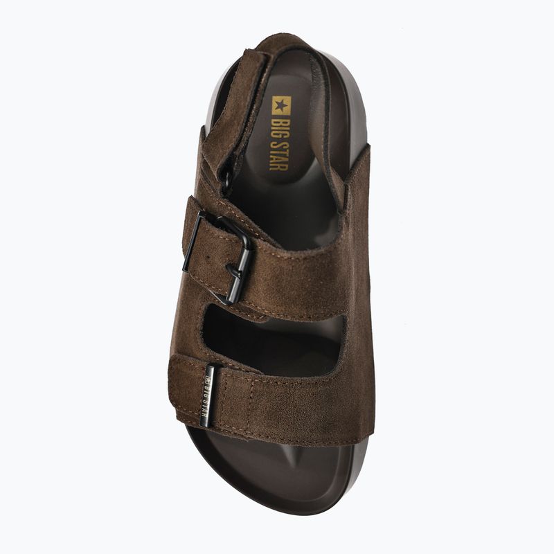 Dámske sandále BIG STAR TT274236 dark brown 3