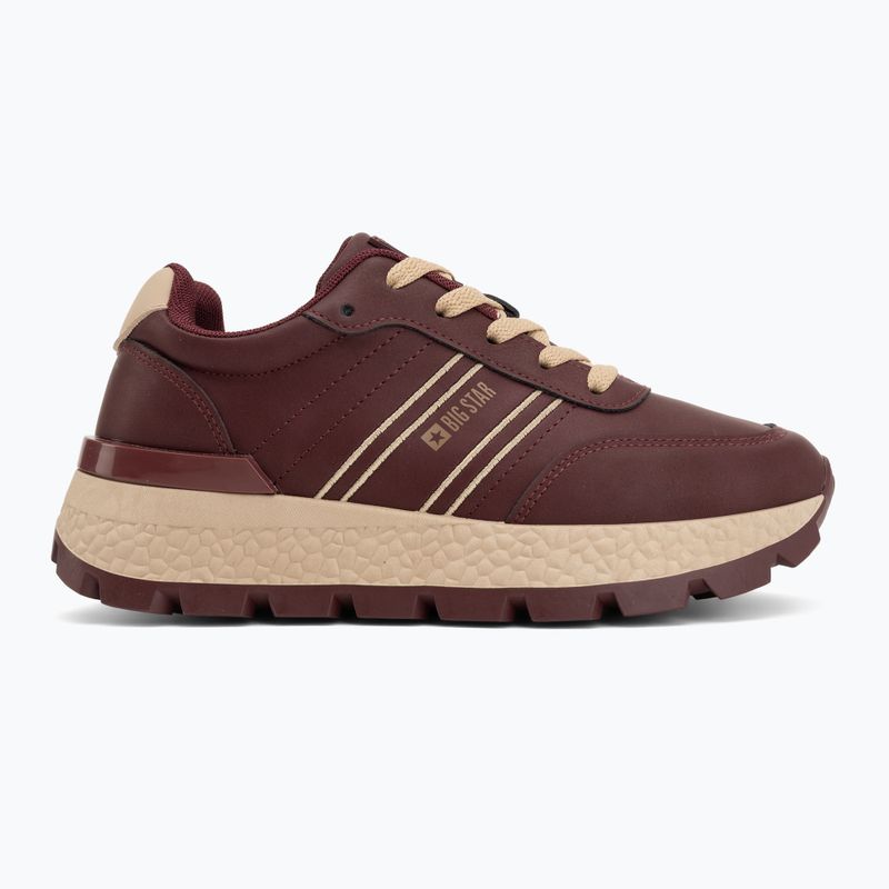 Dámske topánky BIG STAR UU274041 burgundy 2
