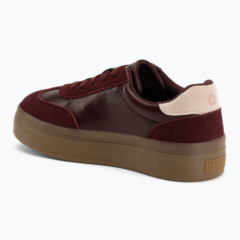 Dámske topánky BIG STAR UU274013 burgundy 3
