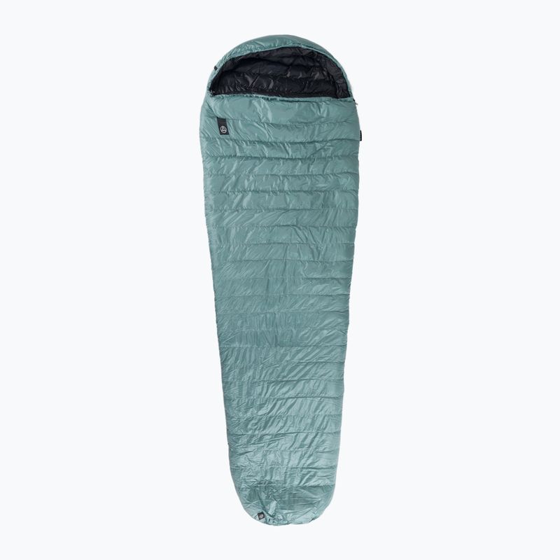 Spací vak AURA Nom 400 ľavý sivý AU07160