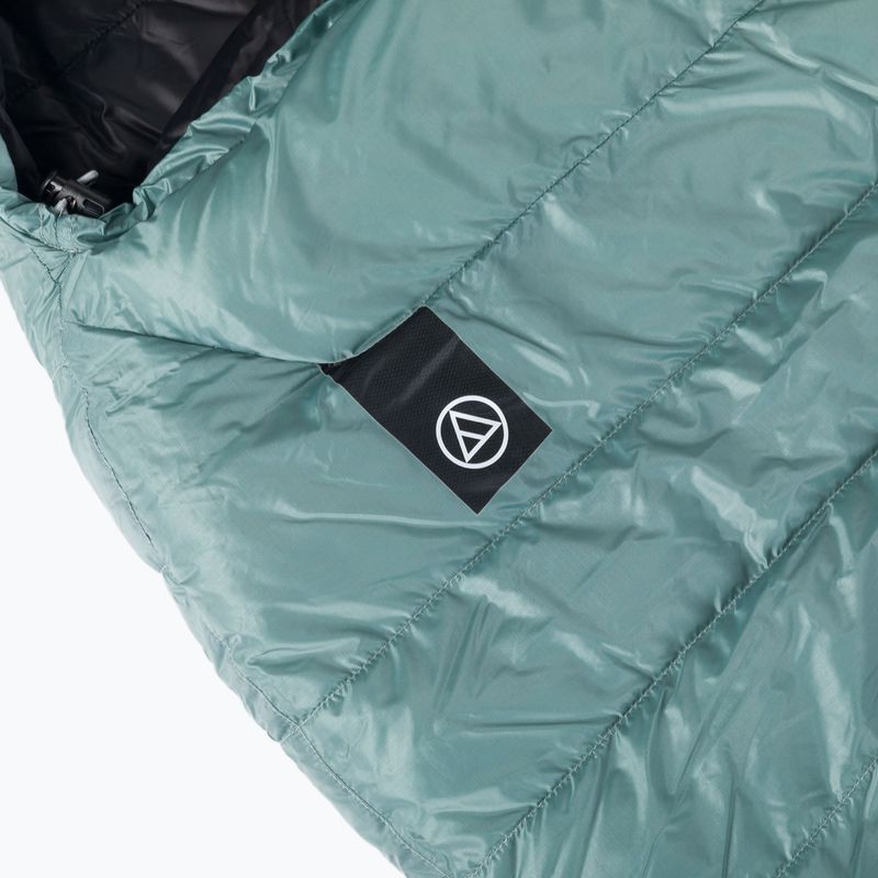 Spací vak AURA Nom 400 ľavý sivý AU07160 5