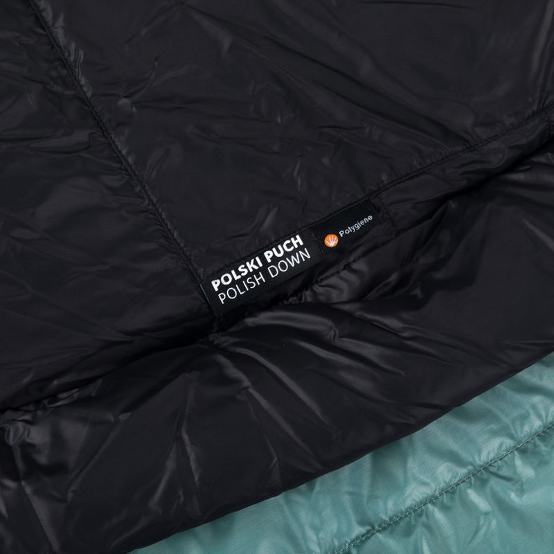 Spací vak AURA Nom 400 ľavý sivý AU07160 9