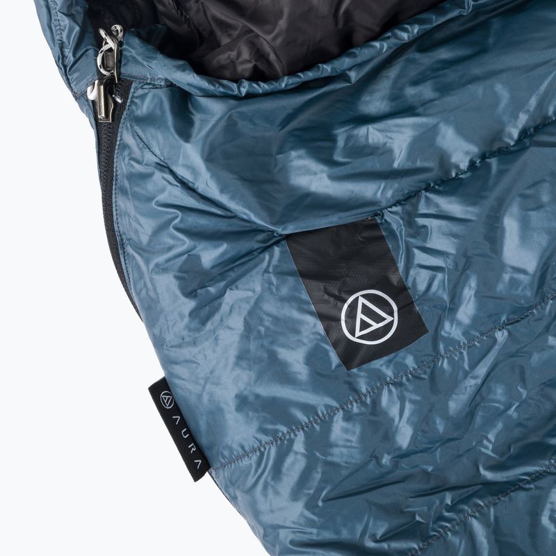 AURA Nom 200 195 cm/pravý oceľový spací vak 5