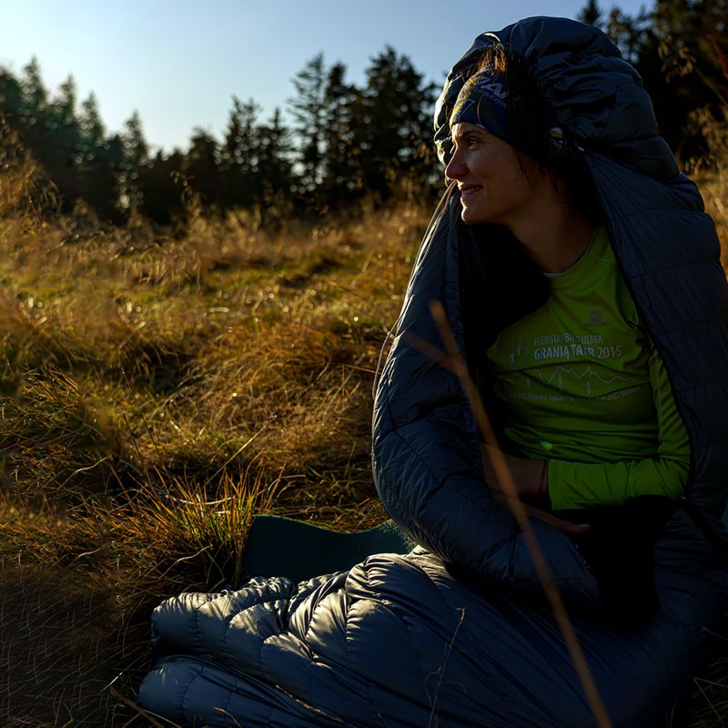 AURA Nom 200 195 cm/pravý oceľový spací vak 11