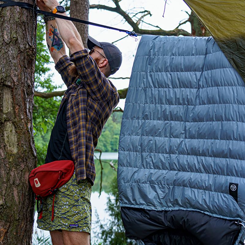 AURA Nom 200 195 cm/pravý oceľový spací vak 14