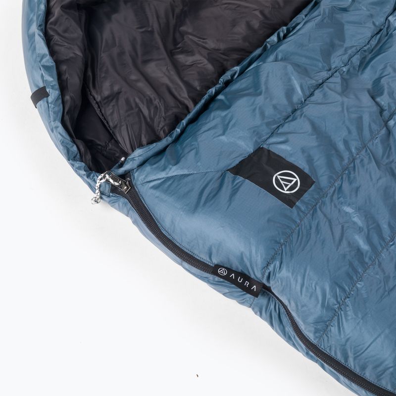 AURA Nom 300 spací vak 180 cm/pravá oceľ 5