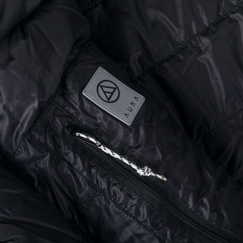 Spací vak AURA AR 600 195 cm limetkovo zelený 8