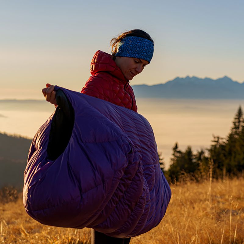 Spací vak AURA AR 300 195 cm fialový 13