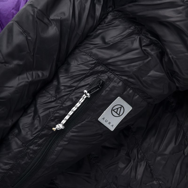 Spací vak AURA AR 450 purple AU07962 8