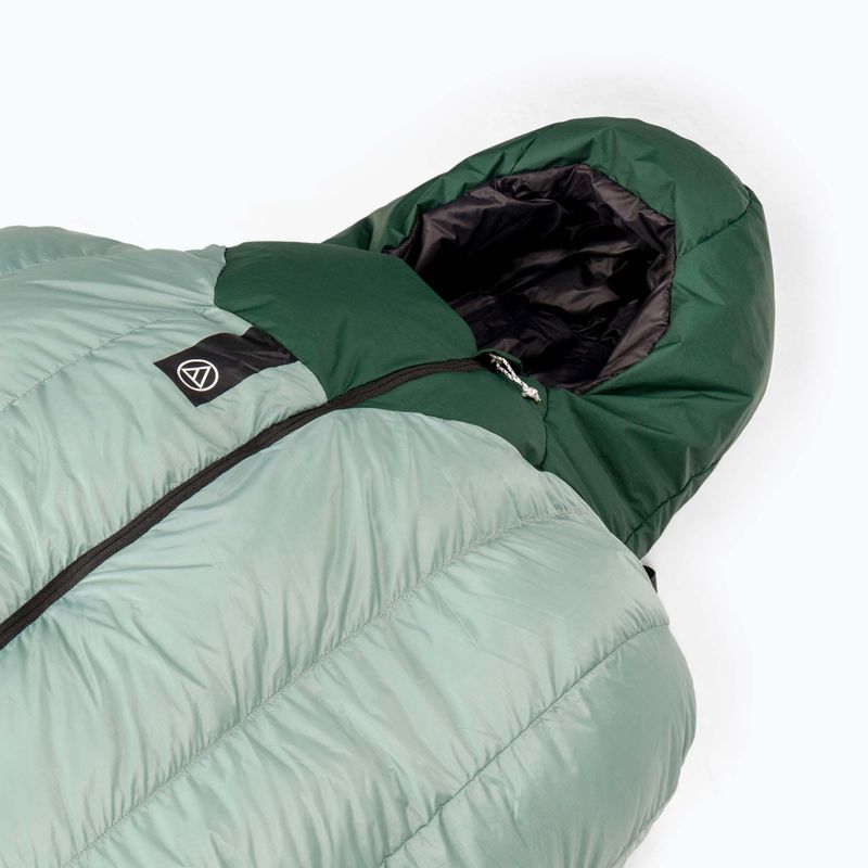 Spací vak AURA X 450 zelený AU08389 3