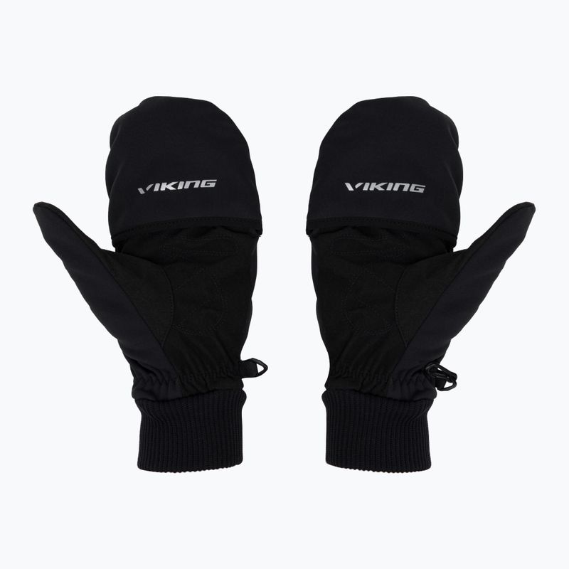 Viking Hadar GORE WINDSTOPPER rukavice na bežecké lyžovanie čierne 170200660 09 4