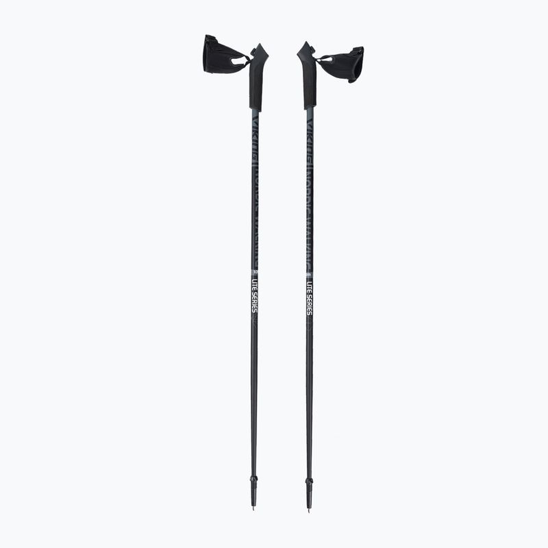 Palice na nordic walking Viking Lite Pro 08 black/grey 650/21/4563/08/105