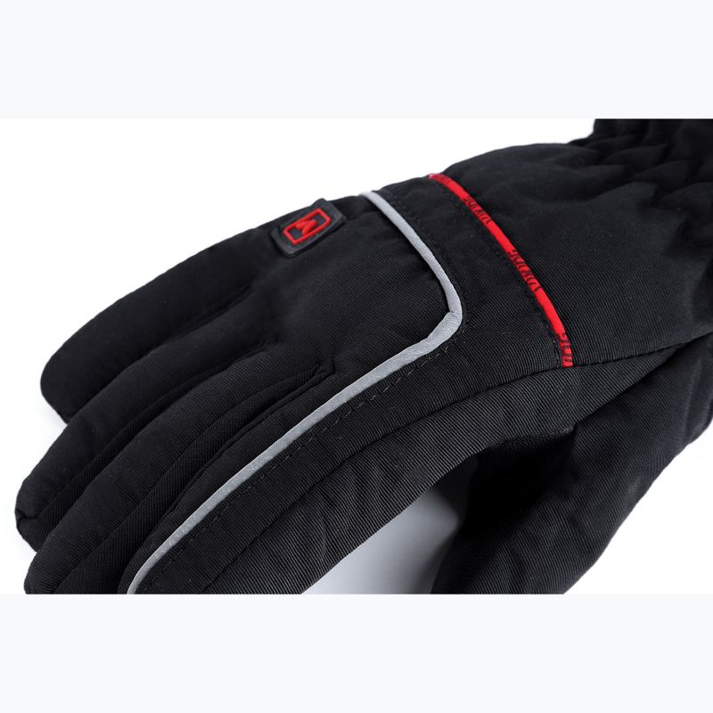 Detské lyžiarske rukavice Viking Kevin Ski dark red 4