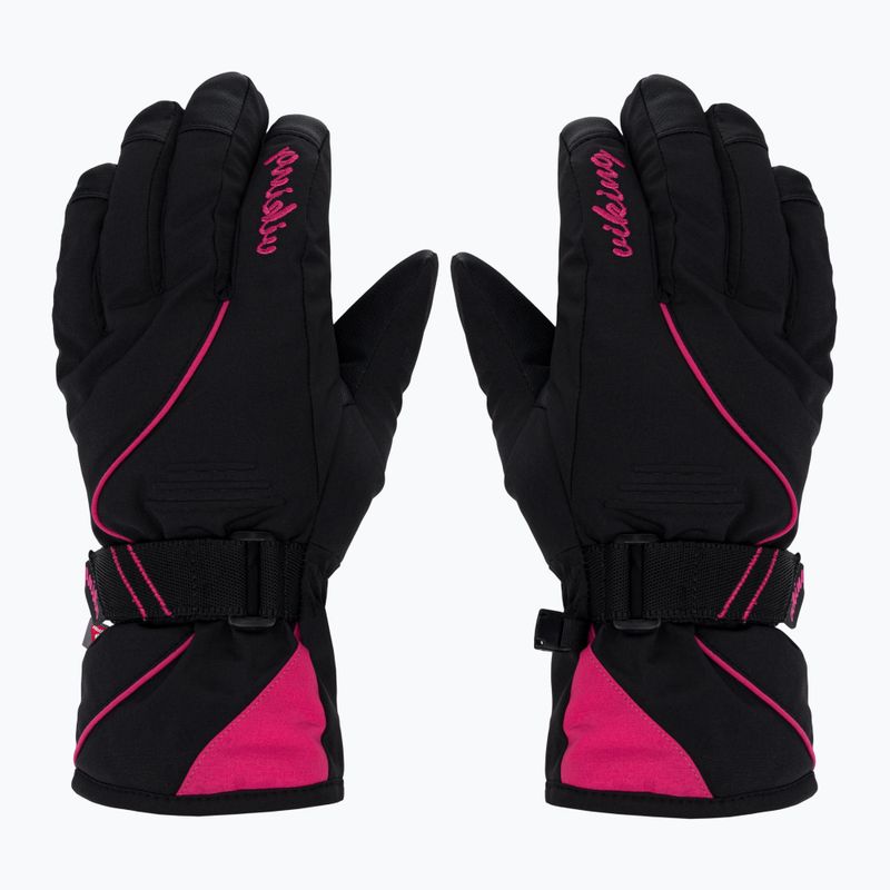 Dámske lyžiarske rukavice Viking Tesera Ski pink 113/21/7435/46 2