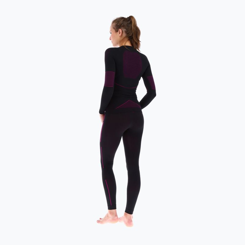 Dámske termo tričko Viking Etna black/pink 500/21/3091 2