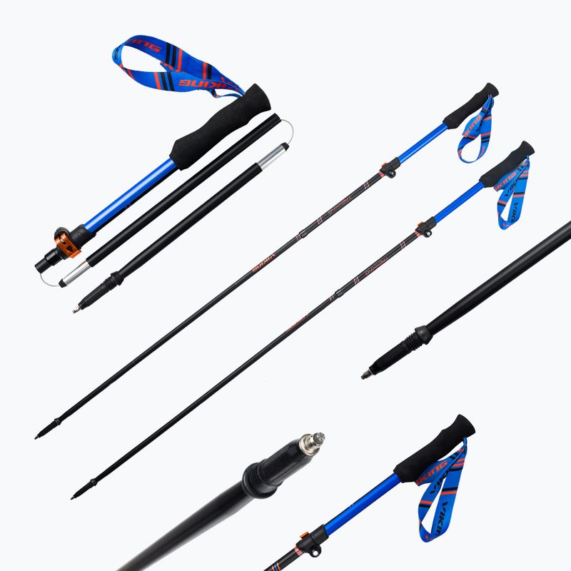 Trekingové palice Viking Kettera Pro 15 čierne 610/22/7712/15 5