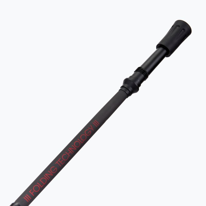 Lyžiarske palice - ski turing Viking Spider black/red 10