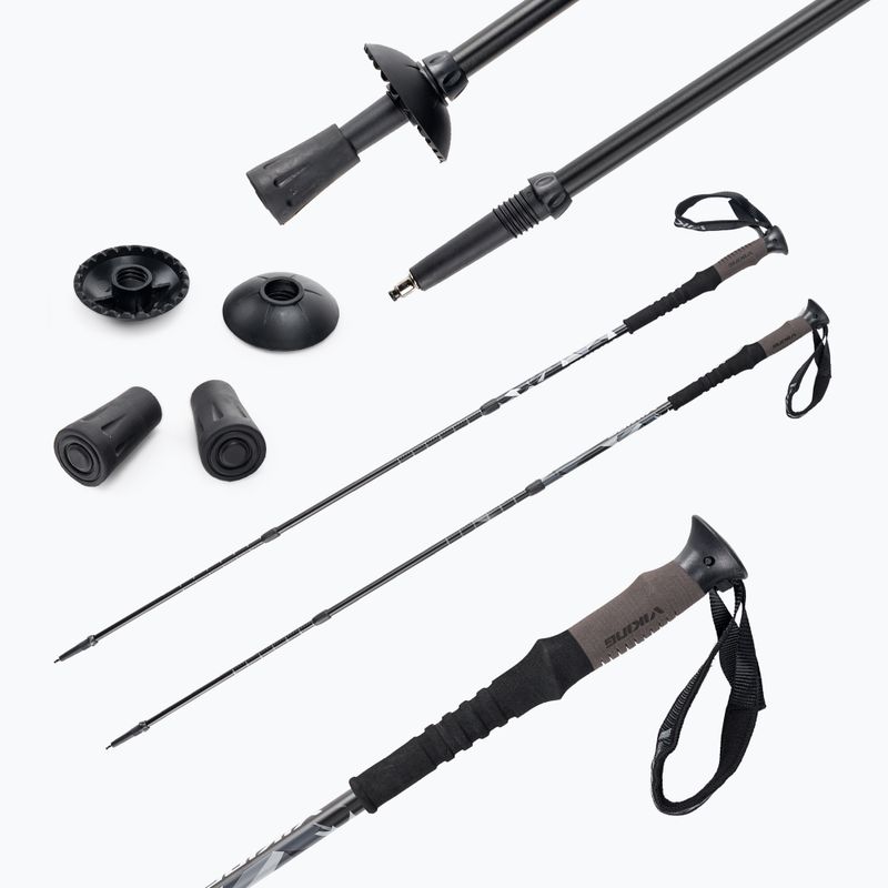 Trekingové palice Viking Nelio Pro 09 black/grey 610/22/2960/09 8