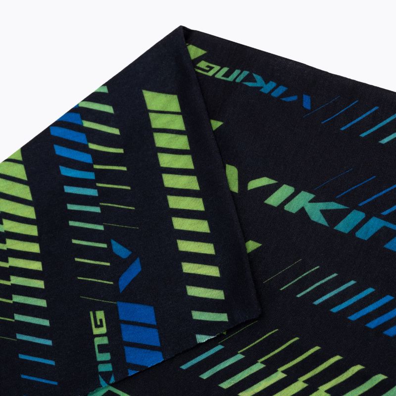 Viking Bandana Regular čierna/zelená 410/22/6120 3
