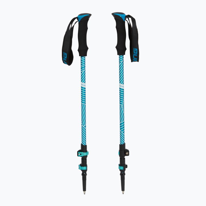 Trekingové palice Viking Shiva black/turquoise 5