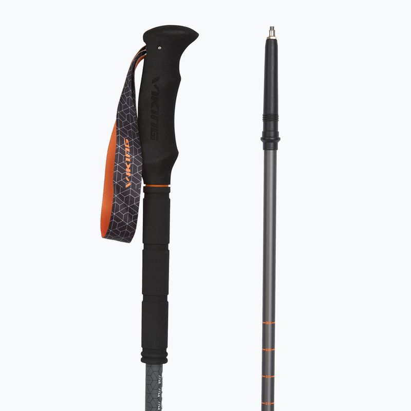 Skialpové palice Viking Kangri grey/orange 3