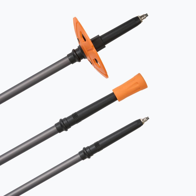 Skialpové palice Viking Kangri grey/orange 6