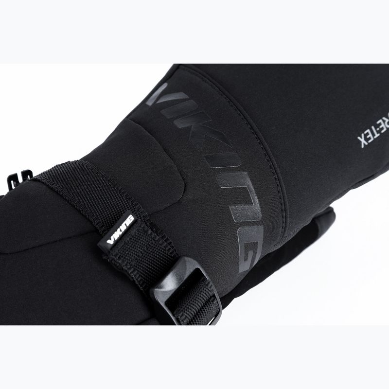 Pánske lyžiarske rukavice Viking Hudson Gore-Tex Mitten black 6