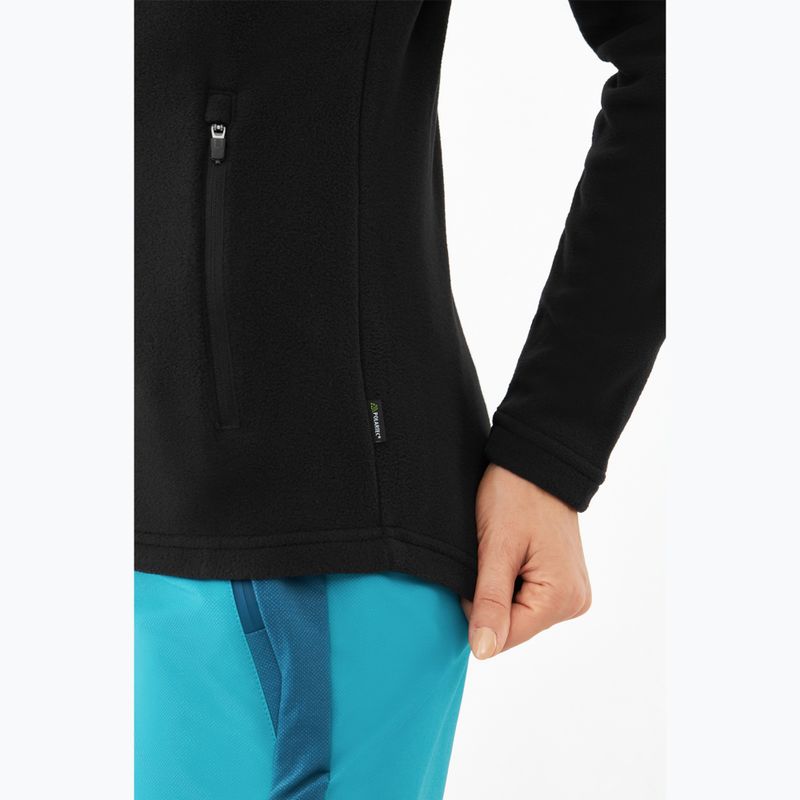 Dámska fleecová mikina Viking Tesero black 8