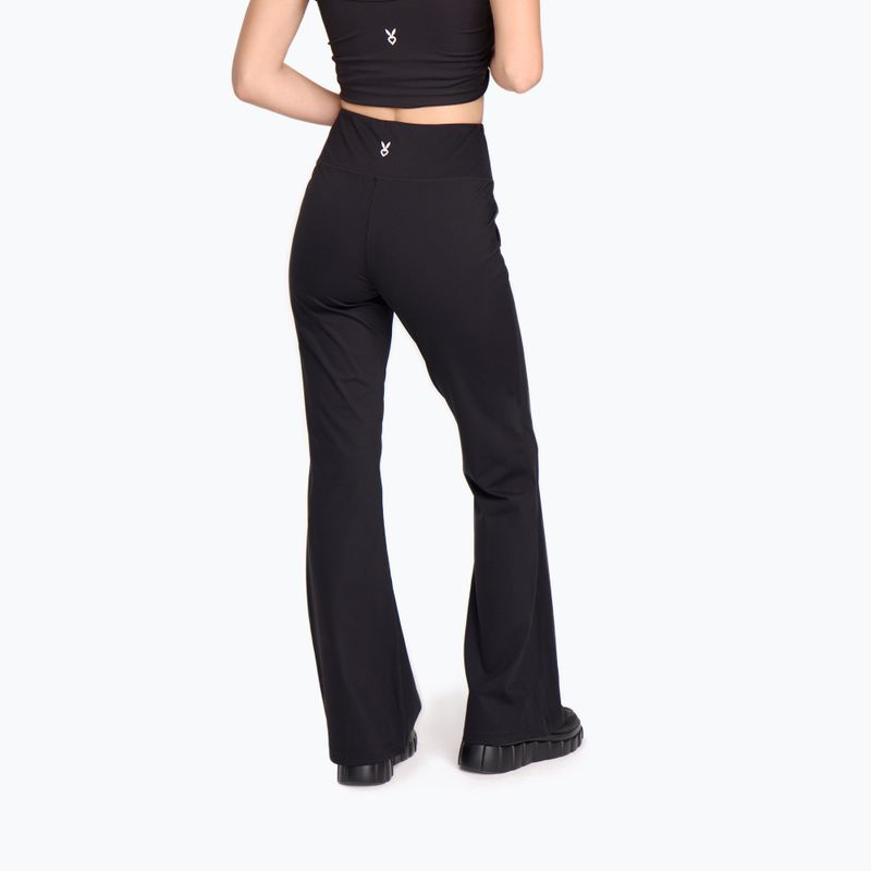 Dámske tréningové legíny Cardio Bunny HCB-125 Flare black 3