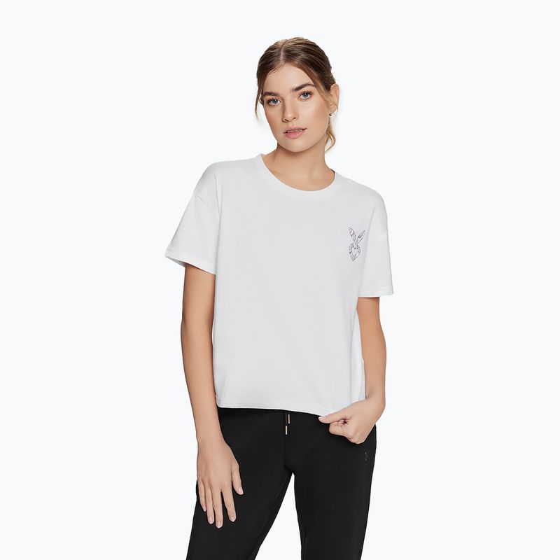 Dámske tréningové tričko Cardio Bunny Bright white