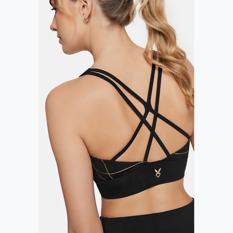 Fitness podprsenka Cardio Bunny Flame black 5