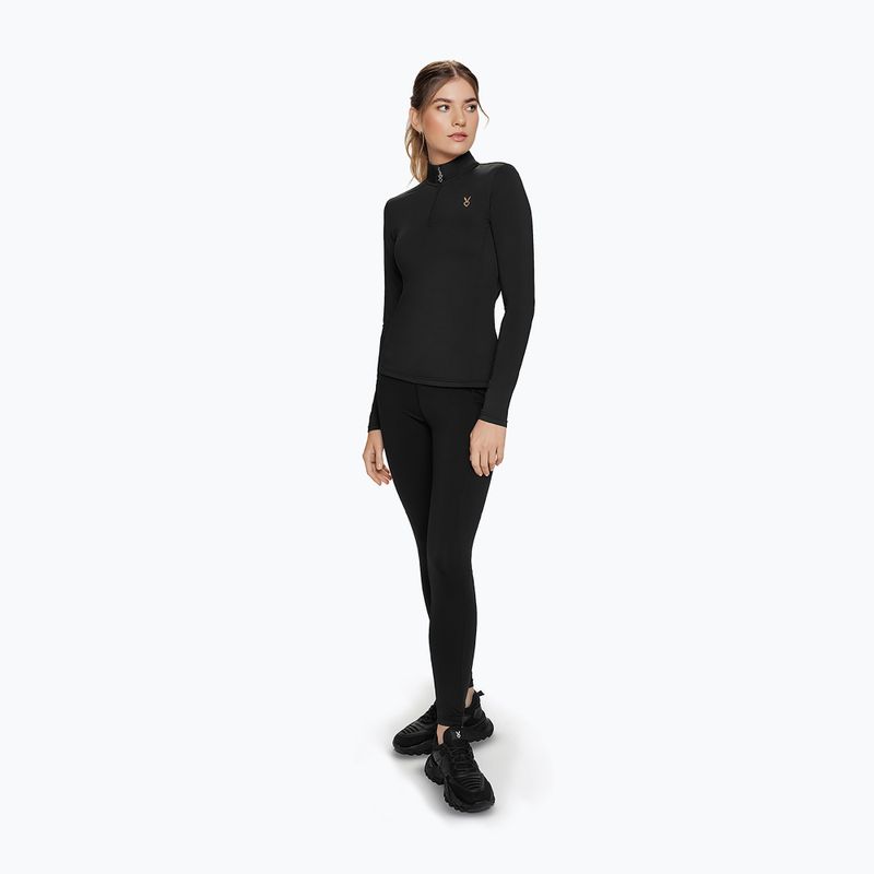 Dámske tričko Cardio Bunny Stormy black training longsleeve 2