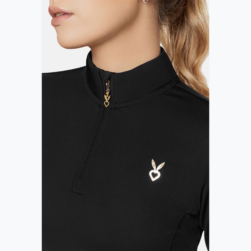 Dámske tričko Cardio Bunny Stormy black training longsleeve 5